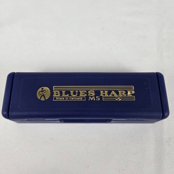 Hohner 532/20 Blues Harp "G" MS Diatonic Series In Sturdy Carry Case - Picture 8 of 10